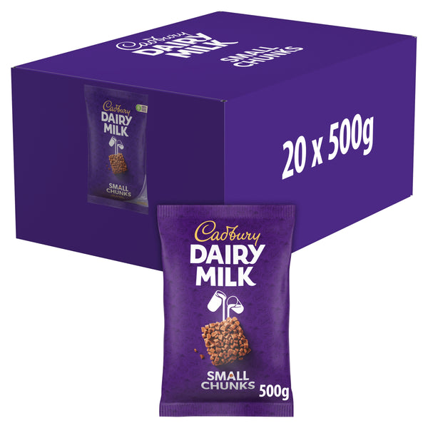 Cadbury Dairy Milk Small Chunks Dessert Topping 500g