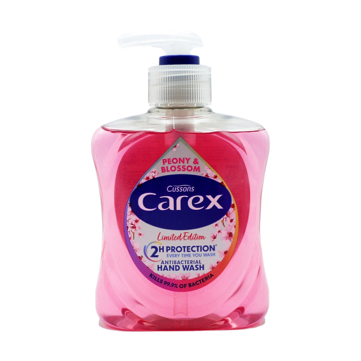 Carex Peony & Blossom Antibacterial Handwash 250ml | 3 Pack Bundle