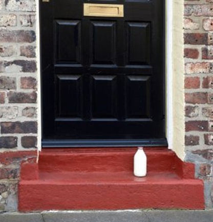 Ronseal Doorstop Paint Tile red Satin Doorstep Paint, 750ml