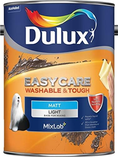 Dulux Colour Mix Easycare Matt Light Base - 5L