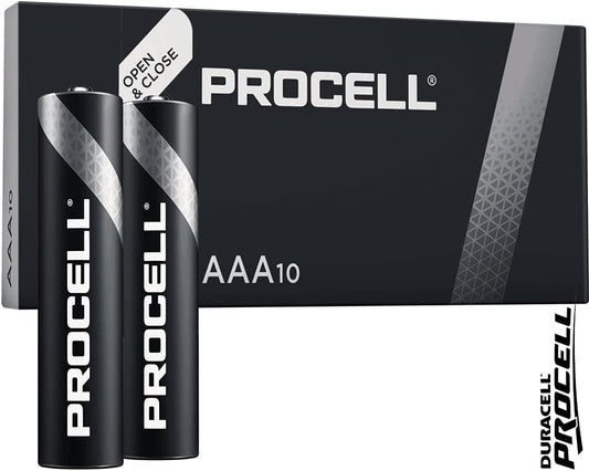 Duracell Procell AAA {Pack 10's} - UK BUSINESS SUPPLIES