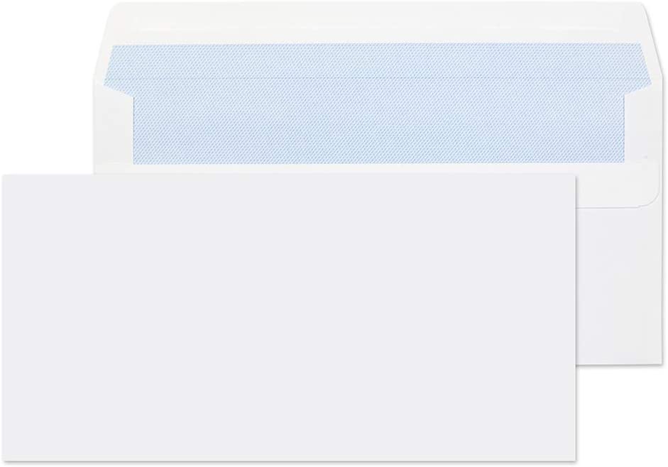 Blake PurelyEveryday Dl 90gsm Self Seal White Envelopes (Pack of 1000) - UK BUSINESS SUPPLIES