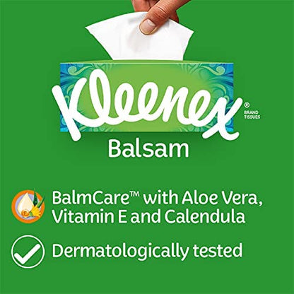 Kleenex Balsam Tissues 12 x 64's - UK BUSINESS SUPPLIES