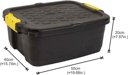 Strata Stackable Heavy Duty Trunk 24 Litre with Lid (XW444)