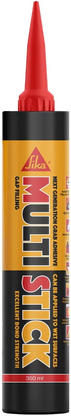 Everbuild Multi Stick | Hybrid Polymer Adhesive | Internal and External Use | White | 350ml