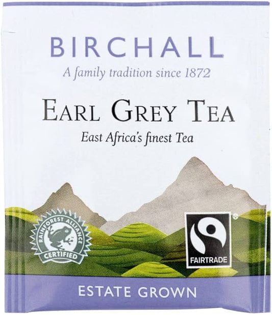 Birchall Plant Based Prism Enveloped Teabags - Earl Grey 20's.