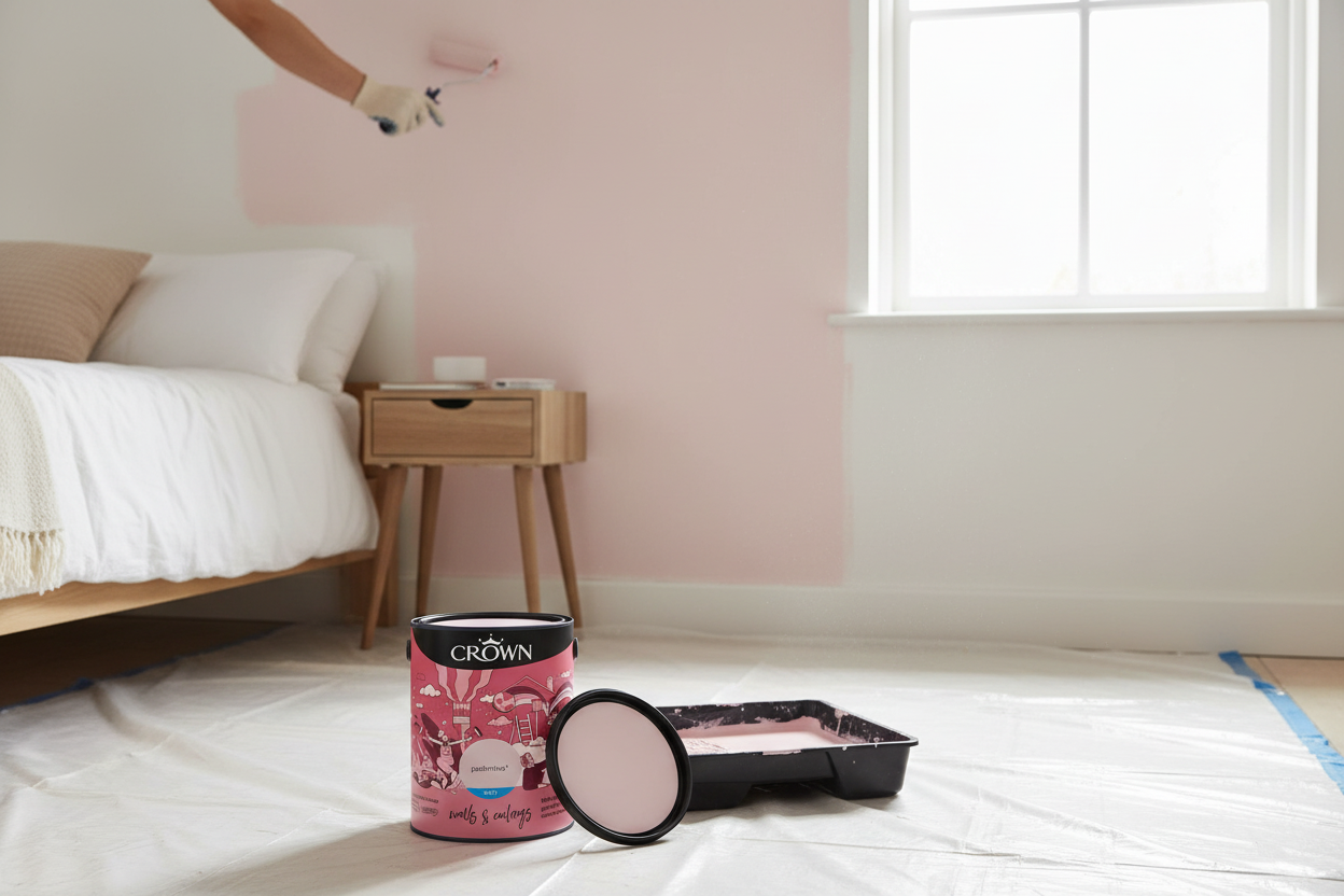 Crown Breatheasy Matt Emulsion Paint- Pashmina 5L
