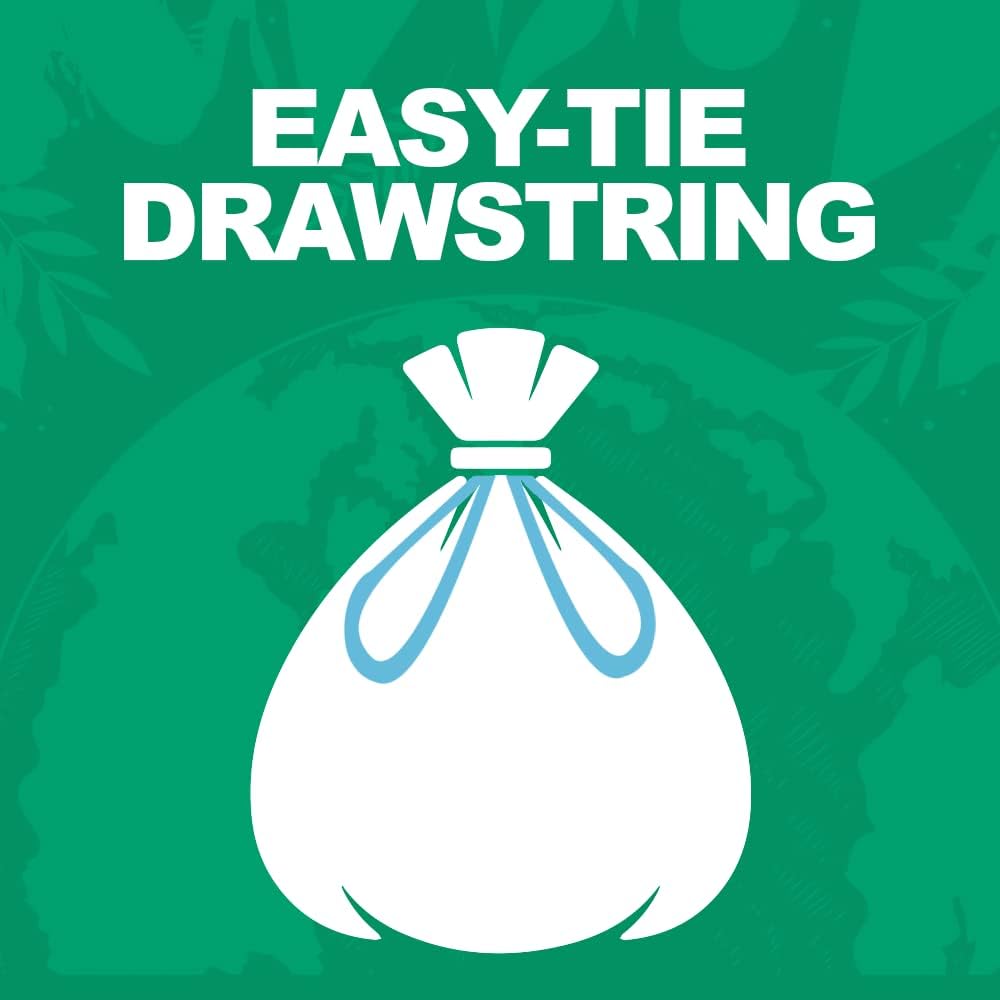 Ecobag Pedal Bin Liners Vanilla 30 Litre Pack 25's