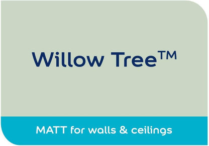 Dulux Matt Emulsion Paint For Walls And Ceilings - Willow Tree 2.5L