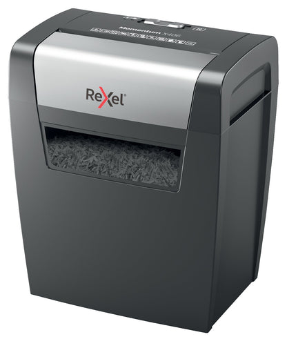 Rexel Momentum X406 Cross Cut Shredder 15 Litre 6 Sheet Black 2104569