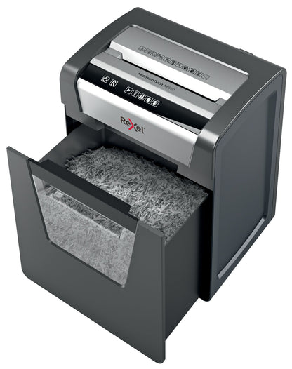 Rexel Momentum M510 Micro Cut Shredder 23 Litre 10 Sheet Black 2104575