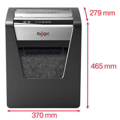 Rexel Momentum M510 Micro Cut Shredder 23 Litre 10 Sheet Black 2104575