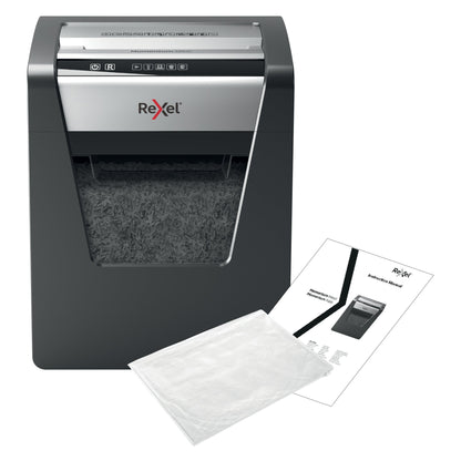 Rexel Momentum M510 Micro Cut Shredder 23 Litre 10 Sheet Black 2104575