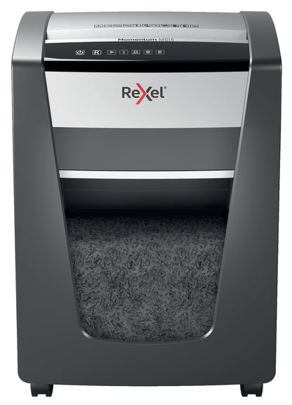 Rexel Momentum M515 Micro Cut Shredder 30 Litre 15 Sheet Black 2104577