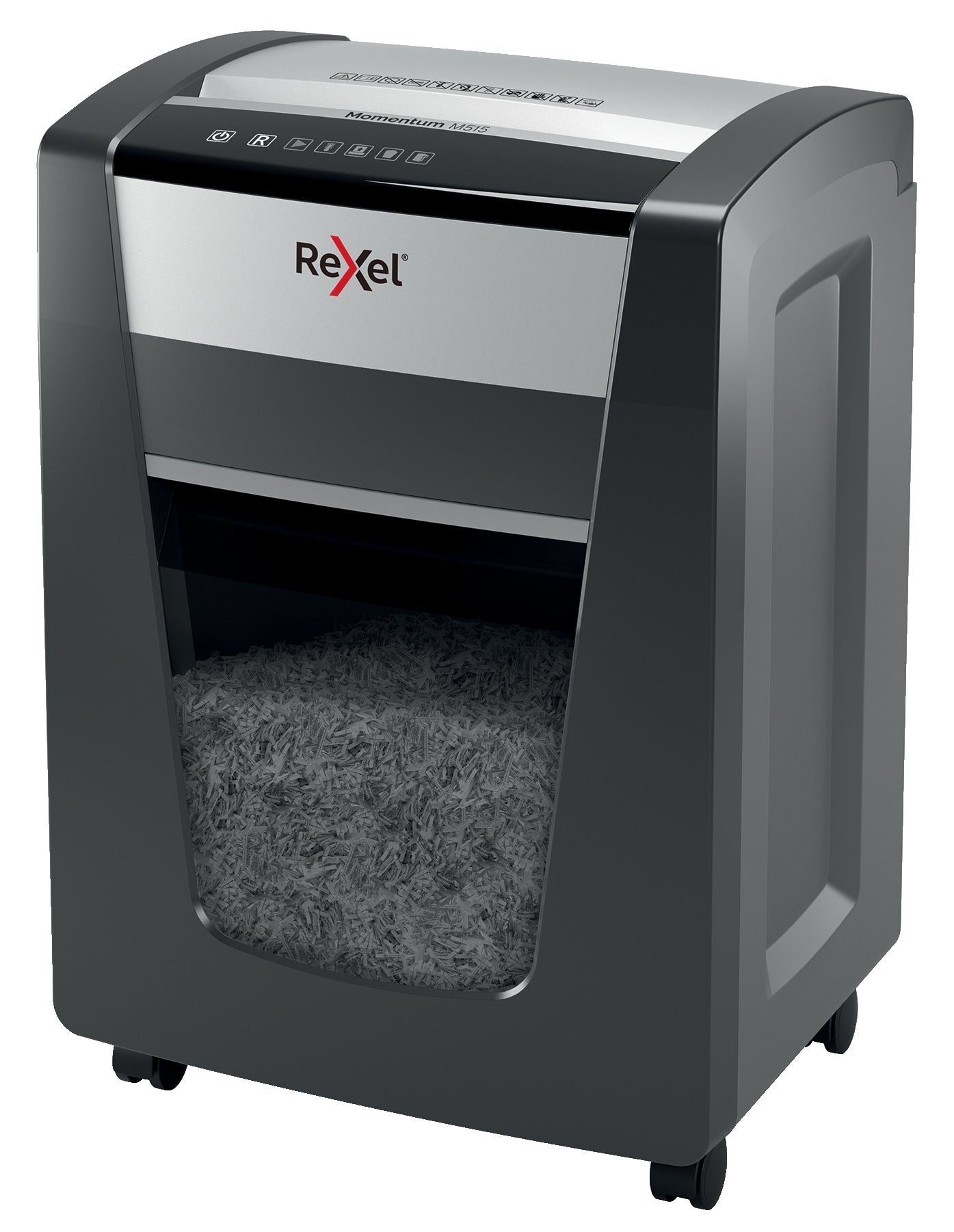 Rexel Momentum M515 Micro Cut Shredder 30 Litre 15 Sheet Black 2104577