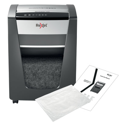 Rexel Momentum X420 Cross Cut Shredder 30 Litre 20 Sheet Black 2104578
