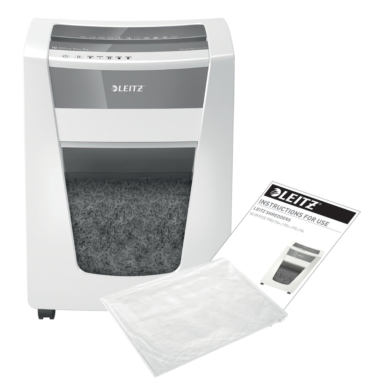 Leitz IQ Office Pro Cross Cut Shredder 30 Litre 22 Sheet White DS 80061000