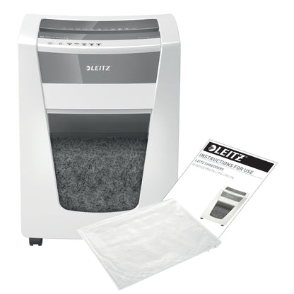 Leitz IQ Office Pro Cross Cut Shredder 30 Litre 22 Sheet White DS 80061000