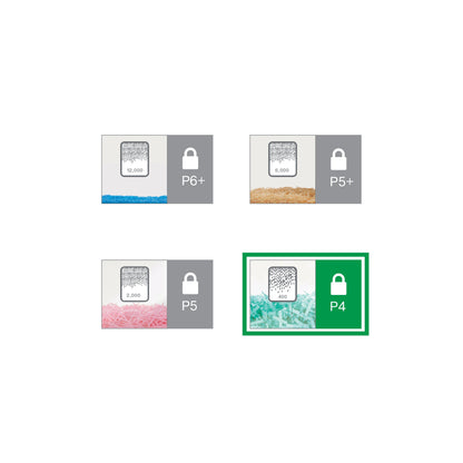 Leitz IQ Home Office Cross Cut Paper Shredder P4 23L White 80091000