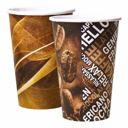 Paper 9oz Amalfi Vending Cups 50's