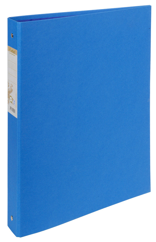Forever 100% Recycled Ring Binder Paper on Board 2 O-Ring A4 30mm Rings Blue (Pack 10) - 54982E