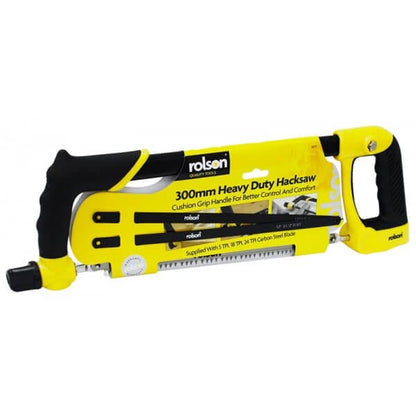 Rolson 58273 High Quality 300mm  4in1 Hacksaw