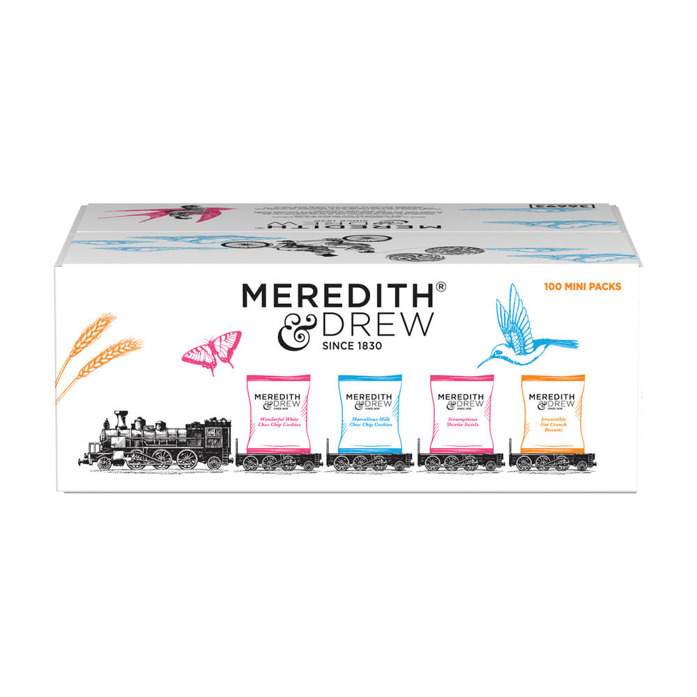 Meredith & Drew Minipack Biscuits 4 Varieties Twinpack 100's