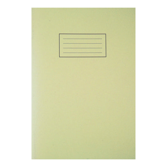 Silvine Exercise Book Ruled and Margin 80 Pages A4 Green Ref EX110 (Pack 10)