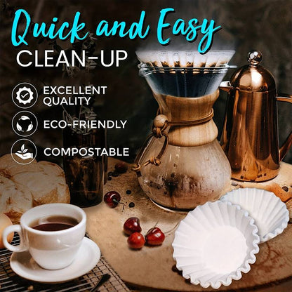 Belgravia White 3 Pint Pour & Serve Coffee Machine Filter Papers Bravilor (500s)