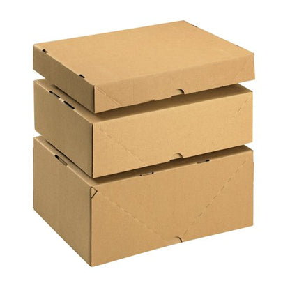 Carton With Lid 305x215x50mm Brown (Pack of 10) 144666114