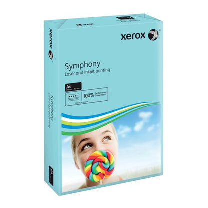 Xerox Symphony A4 Paper 80gsm Mid-Blue (Pack of 500) 003R93968