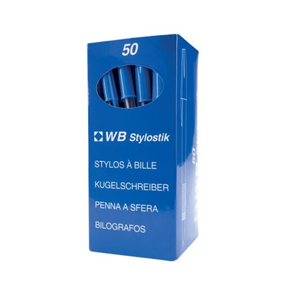 Ball Point Pen Blue Medium (Pack of 50) 0052503/NB
