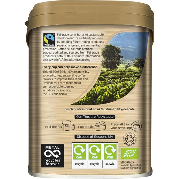 Nescafe Organic 100% Arabica Instant Coffee 500g
