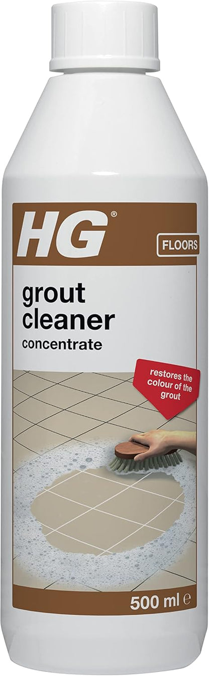 HG Tiles Concentrated Grout Cleaner |  1 x 500ml