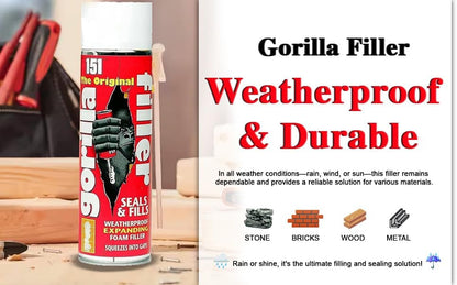 151 Gorilla Filler | 750ml Can | Expanding Foam | 1 x 750ml
