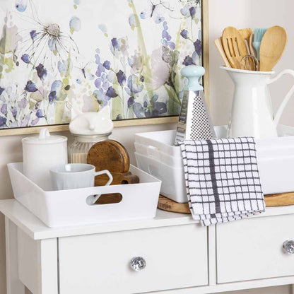 Wham White Rectangular Studio Basket 5.01 6L