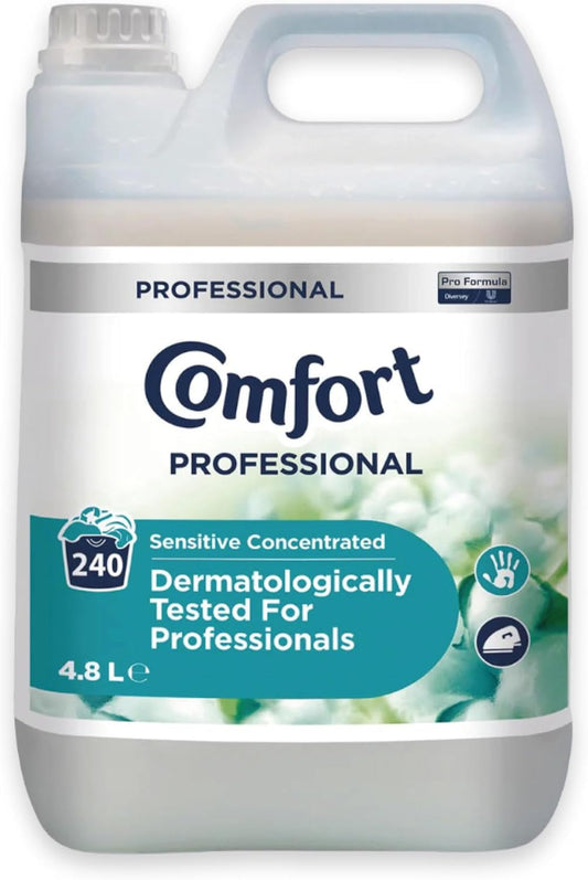 Comfort Professional Sensitive Fabric Softener Concentrated 4.8 Litre 240W