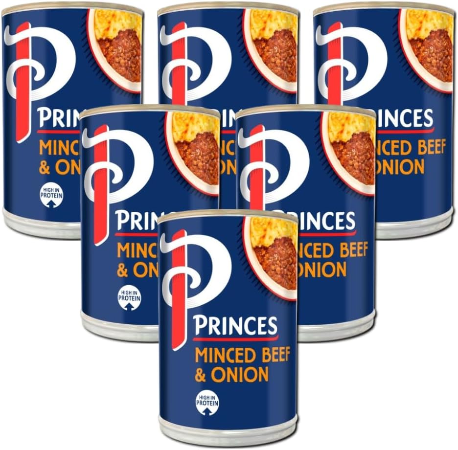 Princes Minced Beef & Onion | 6 x 392g