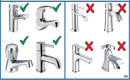 Croydex Freeway Plus Spray -1M Shower Hose  White