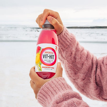 VIT HIT Immunitea, Dragonfruit & Yuzo 12 x 500ml