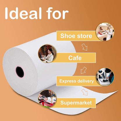 Thermal Till Rolls BPA FREE by Roll-X (Size 57x57)