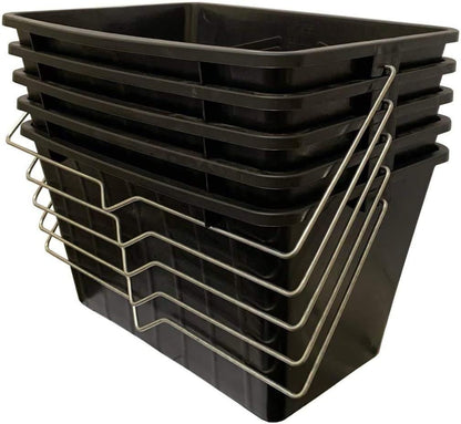 LG Harris 15 Litre (3 gallon) Large Plastic Paint Scuttle Bucket With Metal Carry Handle