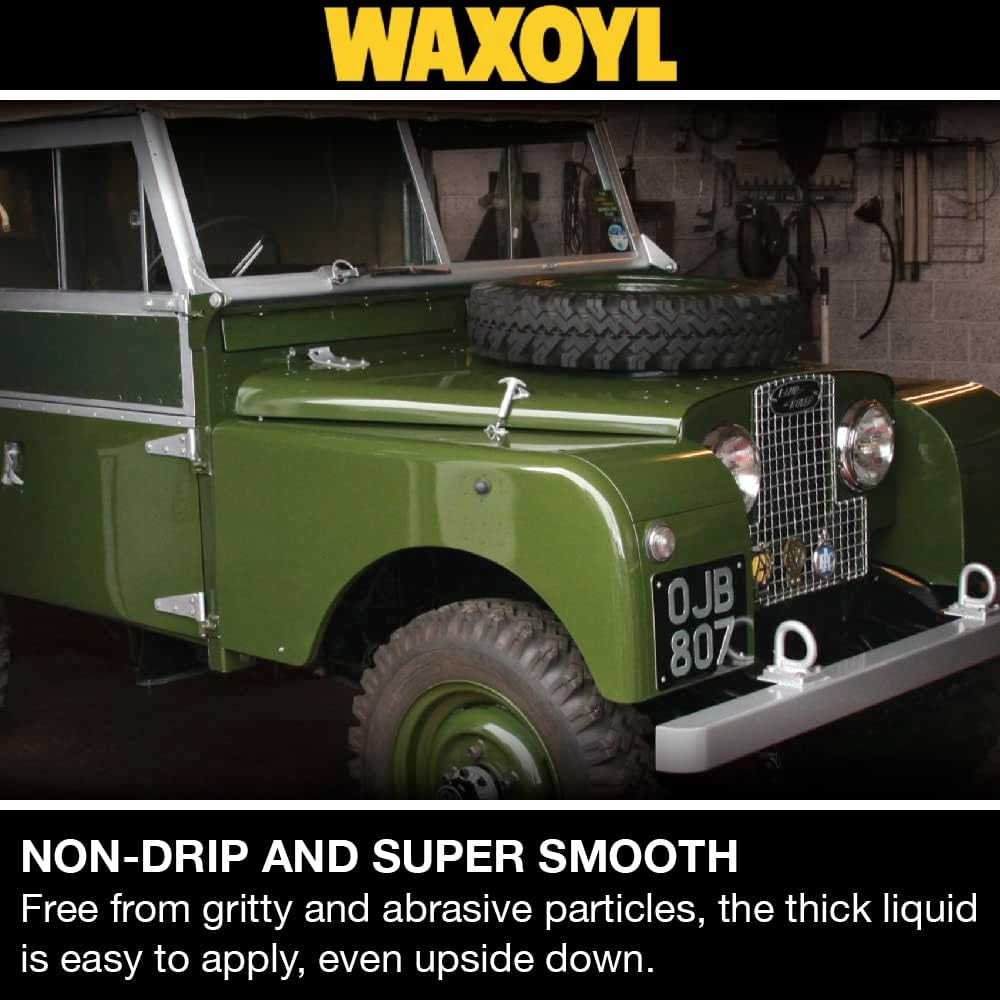 Hammerite Underbody Seal With Waxoyl. One Coat Rust Inhibitor 500Ml Tin