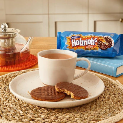 McVitie's Hobnobs | Milk Chocolate Biscuits | Twin Pack | 1 x 636g