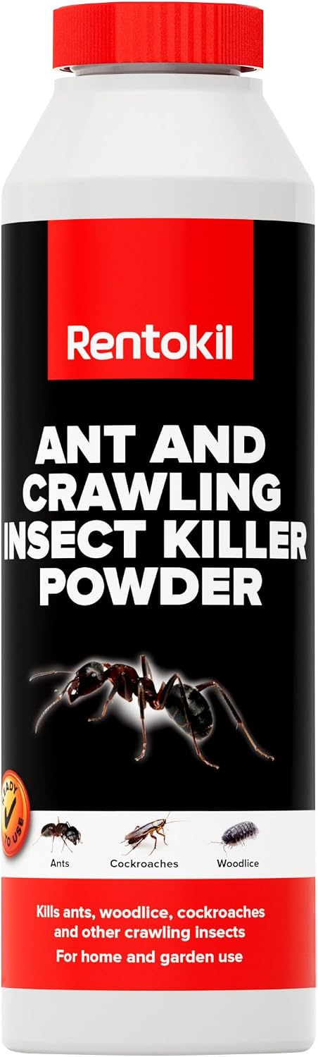 RENTOKIL Ant & Crawling Insect Killer Powder | Fast Acting Ready to Use Ant Killer Powder | 300g