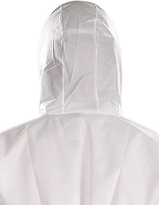 Ansell Microgard Disposable Hooded Boilersuit 1500 PLUS in White {All Sizes}