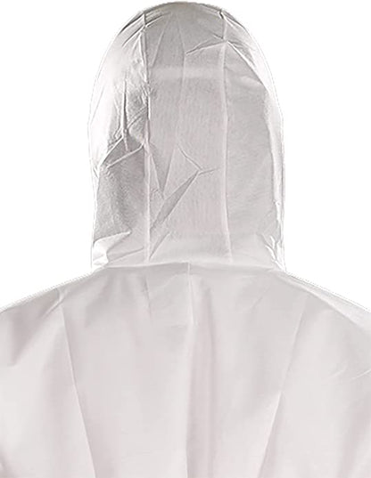 Ansell Microgard Disposable Hooded Boilersuit 1500 PLUS in White {All Sizes}