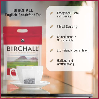 Birchall Premium Fairtrade English Breakfast Tea 1100's