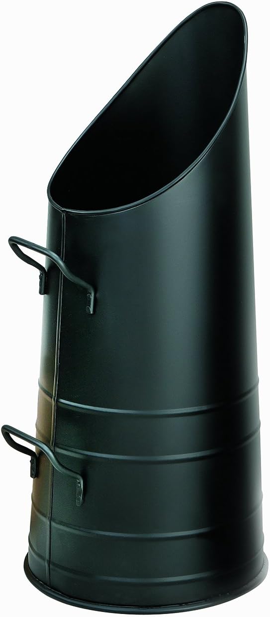 Manor Fireside Dorset Hod|  Black | Height 54cm | Dual Handle | Coal Carrier