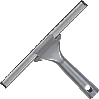 Elliott Multi-Purpose Window Squeegee 25Cm Rubber Squeegee With An Ergonomic Grey Handle.